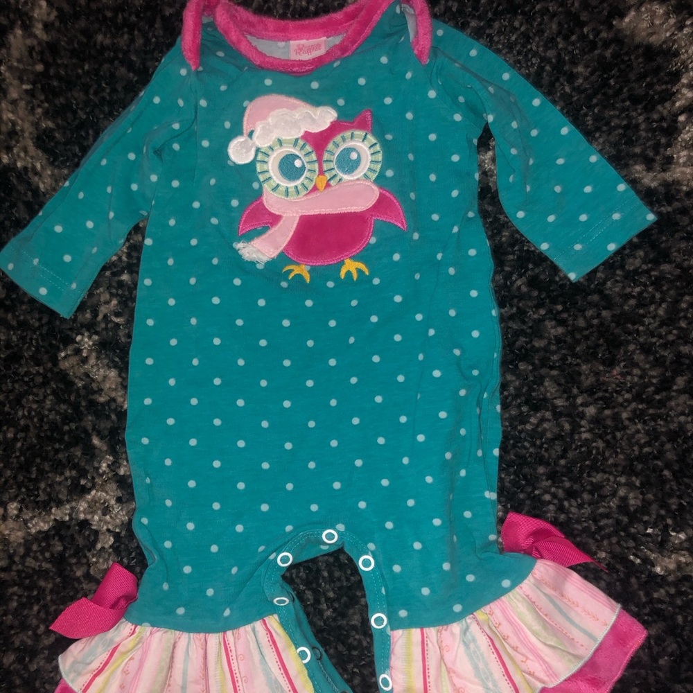 Ric Rac and Ruffles Christmas Romper